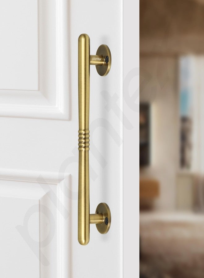 Plantex Door Handle/Stainless Steel Main Door Handle/8 Inch Pull-Push Handle/3 Years Warranty Pack of 2 (S-142, Brass Antique) - Image 5